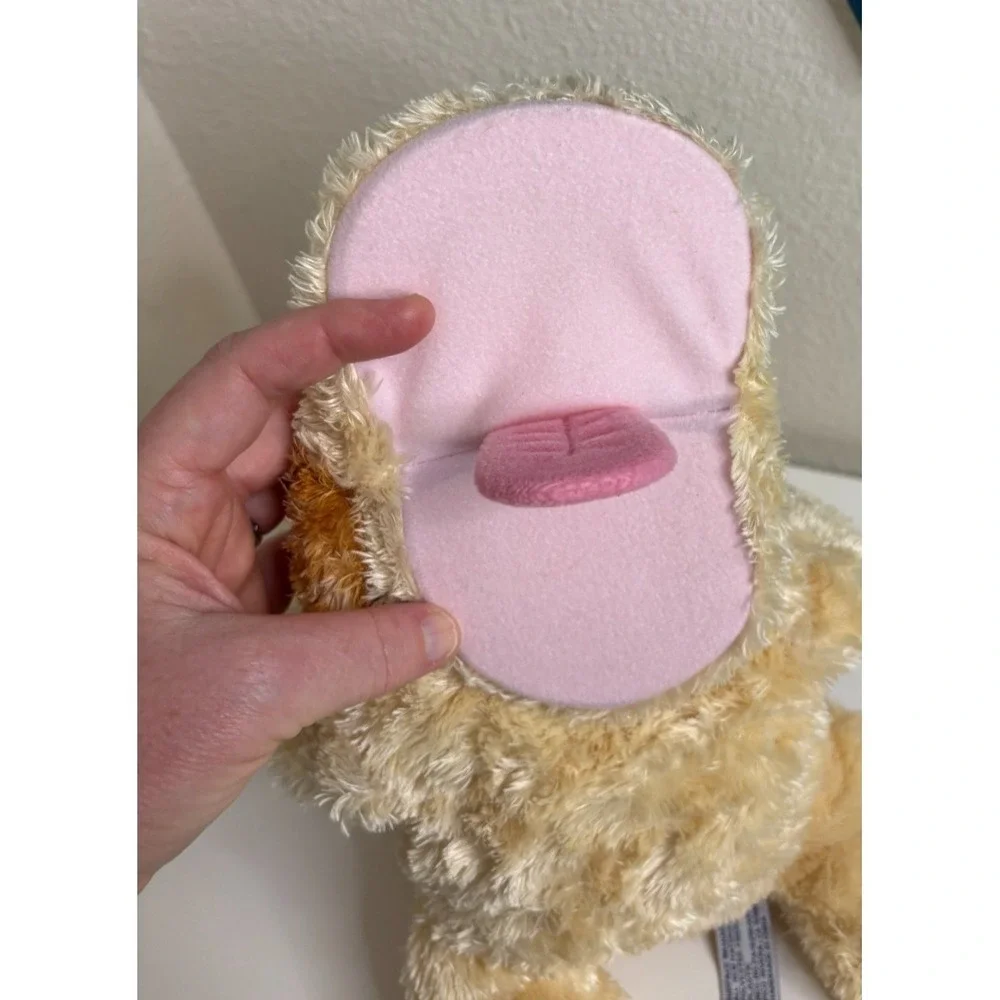 Aurora Dog Puppy Hand Puppet Plush 14 Inch Brown Tan Stuffed Animal Toy Vintage